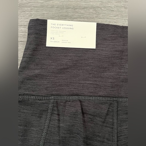American Eagle Size XS The Everything Pocket High Rise Legging Regular Dark Gray - Picture 10 of 13